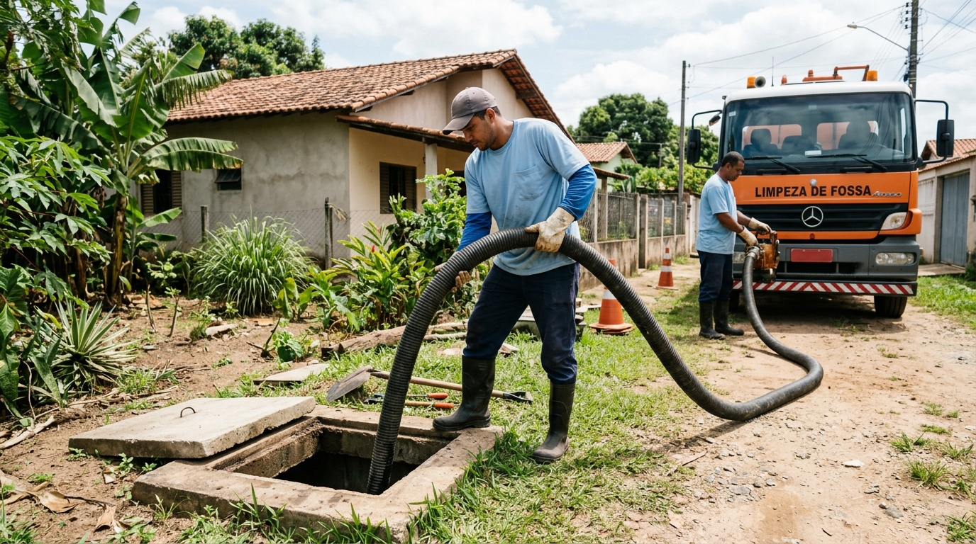 Desentupimento de Fossa em Campina Grande‑PB
