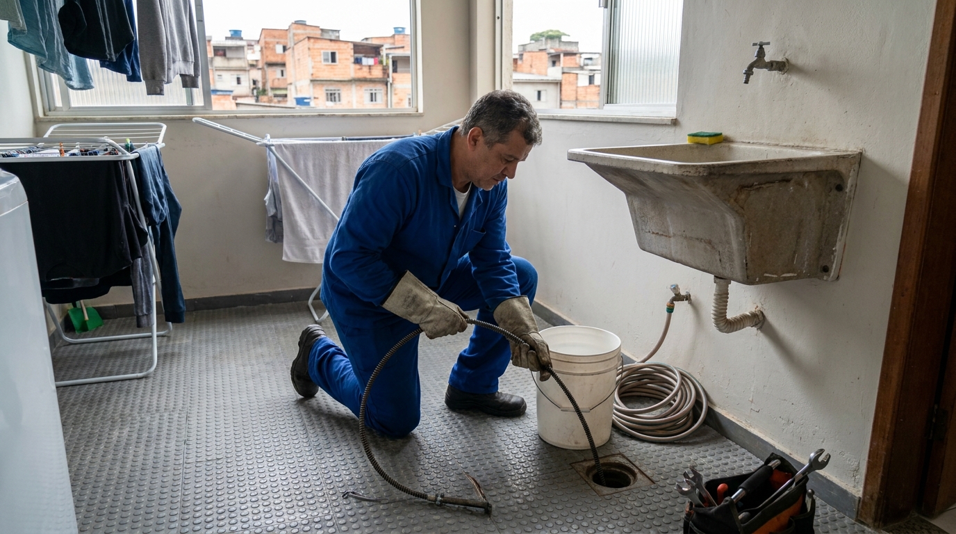 Desentupimento de Ralos Externos em Campina Grande‑PB