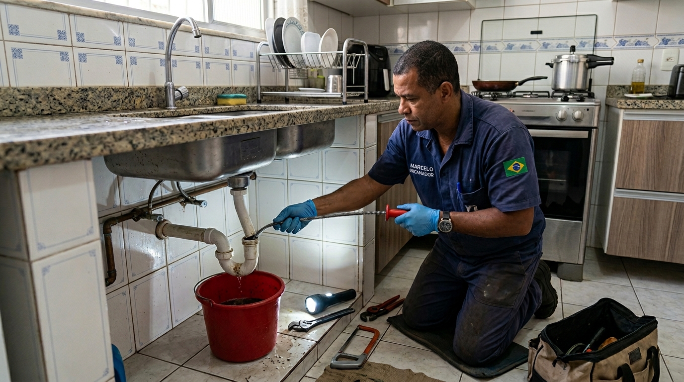 Limpeza de Canos com Equipamento em Campina Grande‑PB