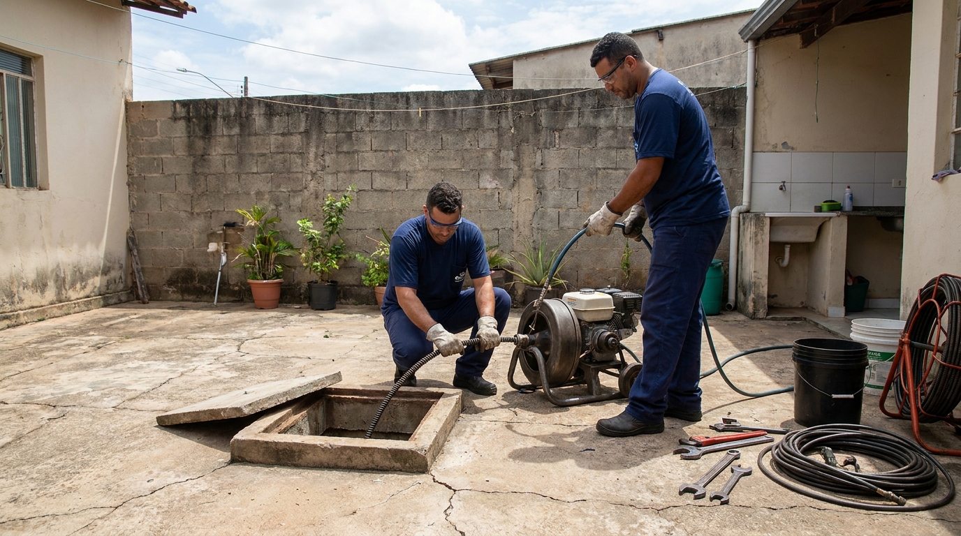 Sucção de Resíduos em Campina Grande‑PB
